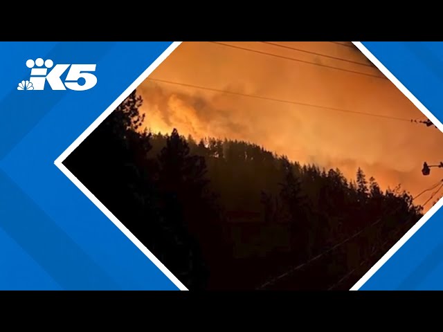 New evacuations ordered as 10 large wildfires burn across Washington