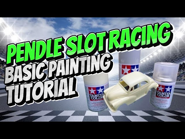 Tutorial video on painting a PSR resin slot car kit.