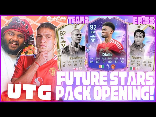 *MASSIVE* FUTURE STARS Pack Opening! TEAM 2 | RTG | UGARTE TO GLORY (UTG) Episode: 55 | EA FC 25