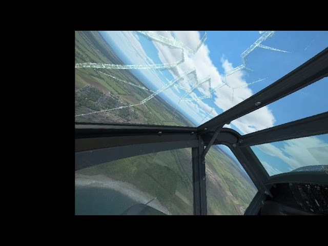 VR180 Flight - 2 Bf-109G-2 vs 4 P-39 Aerocobra and Pe-2