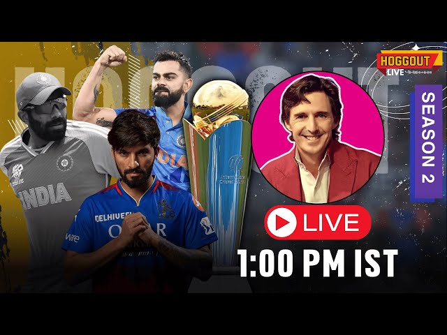 Patidar New RCB Captain | India Ready For CT? | #HoggoutLive