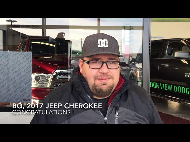 Bo Purchased a Jeep Cherokee for His Commute