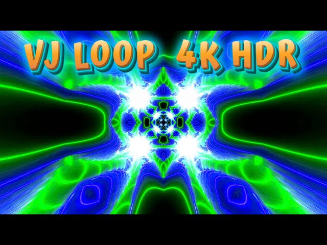 VJ LOOP 4K 2024 HDR | Enter the Psychedelic Realm: Mesmerizing Visuals and Trippy Effects | 👉1