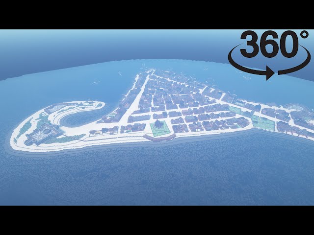 Port Royal in Minecraft | ( 360 vr )