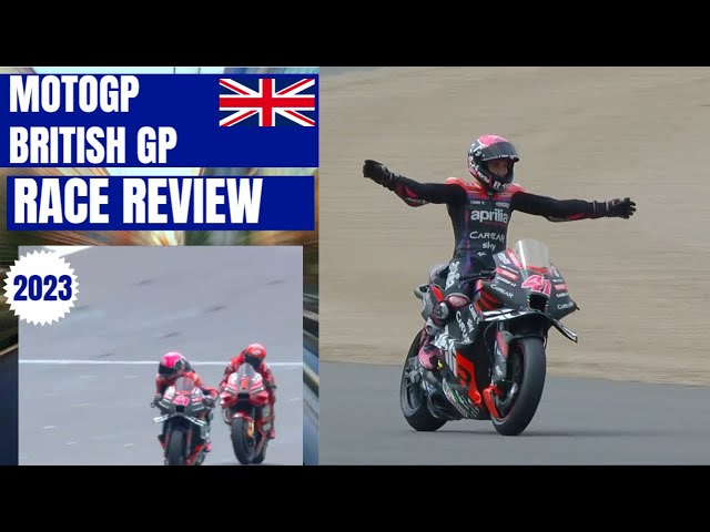 2023 MotoGP British GP Race Review: Victory in the Rain