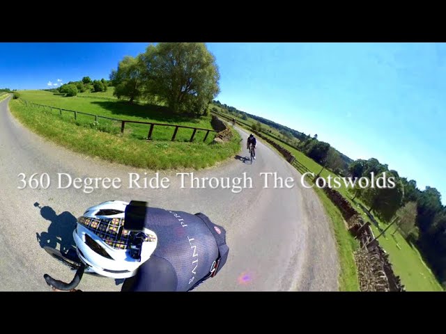 Chris Opie Ride Along | 360 Degree VR Bike Rides | Cotswold Descents & Valley Roads