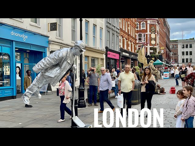 London, England 🏴󠁧󠁢󠁥󠁮󠁧󠁿 Central London Summer Walk | West End Street Walking Tour [4K HDR]