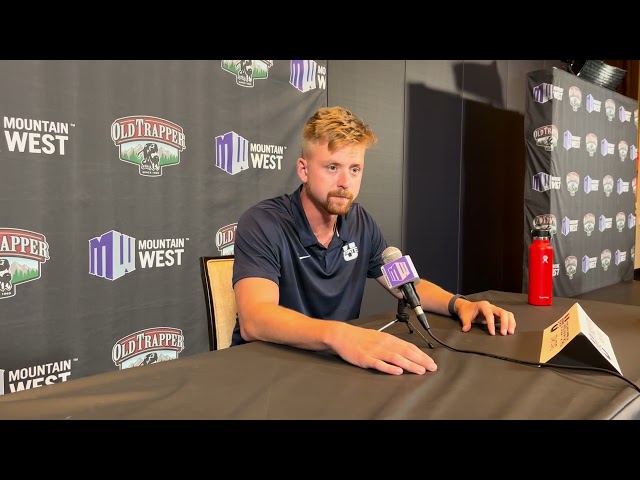 2024 MWC FB Media Days | Utah State QB Spencer Petras