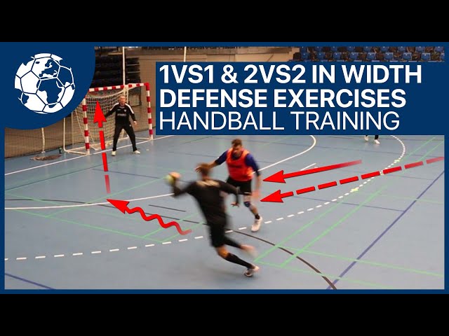 Defense Exercises - 1vs1 & 2vs2 - Handballtraining Ribe-Esbjerg Kristensen | Handball inspires