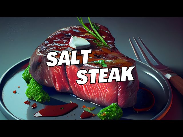 How to tenderise steak with salt