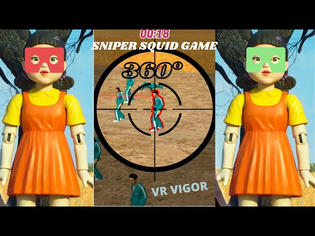 Squid Game Challenge Gameplay #sniperversion #squidgame #vr360 #snipersquidgame #sniper #vrvigor