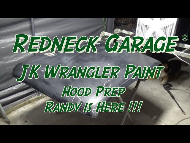 Wrangler JK Project -  the Hood and Bodywork - Randy's Here !!