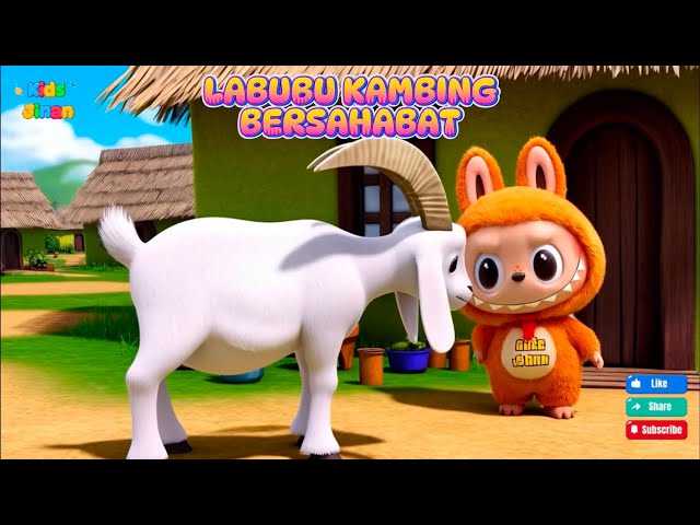 Cerita Anak - LABUBU DAN KAMBING PUTIH BERSAHABAT