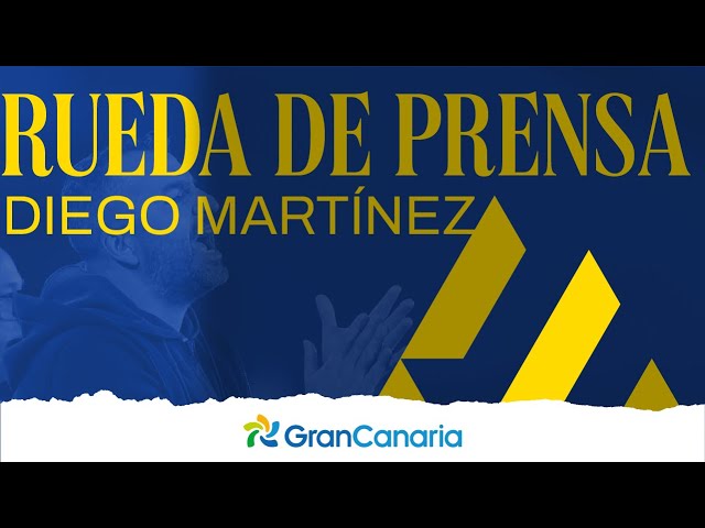 Rueda de prensa de Diego Martínez previa al #GironaLasPalmas | UD Las Palmas