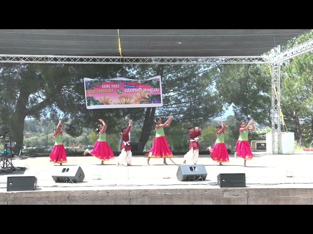 Kids Folk Dance | Dolby Vision | HDR | KKNC Yugadi 2022