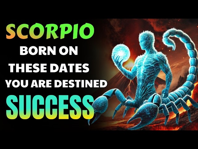 Scorpio’s Hidden Power: Birthdates That Shape Their Unstoppable Destiny!