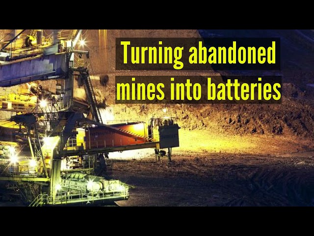 Turning abandoned mines into batteries | Underground Gravity Energy Storage (UGES)