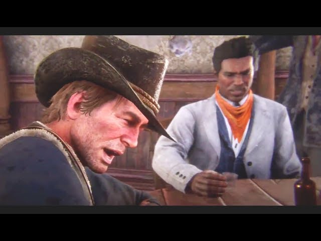 Red dead Redemption 2 Drunk Arthur Crazy Scene