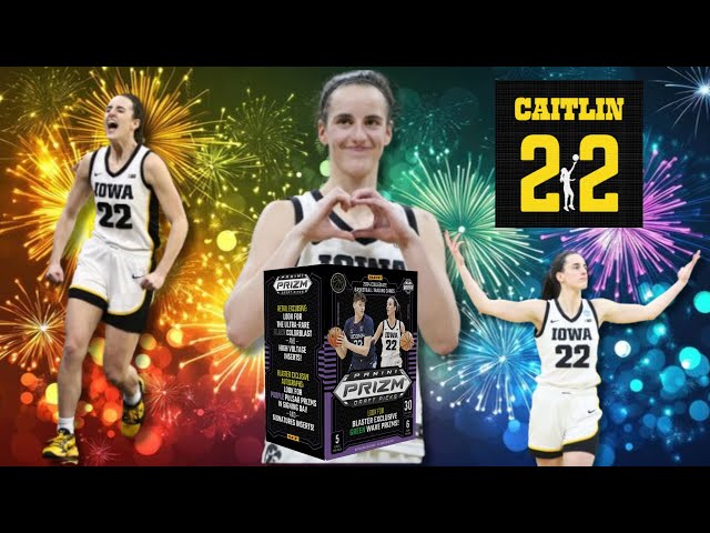 2024 Prizm Draft Picks Basketball - Huge Caitlin Clark Card 🔥🔥🔥