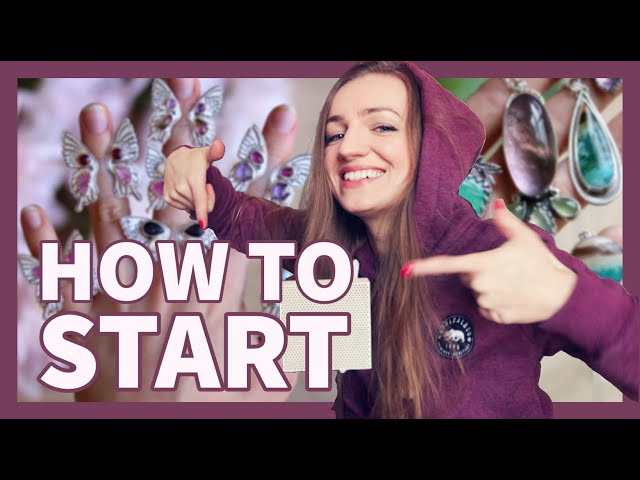 HOW TO START your jewelry making business in 6 steps!