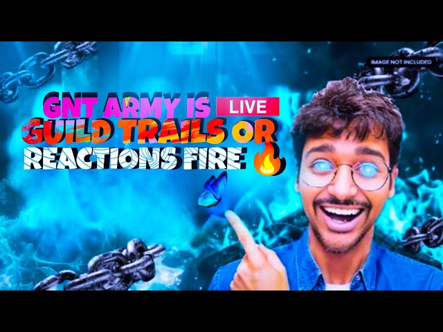 TEAM GUNTUR Guild Test ff live in telugu in OR REACTIONS GUYS 😎 #viral  #ff  #livegam