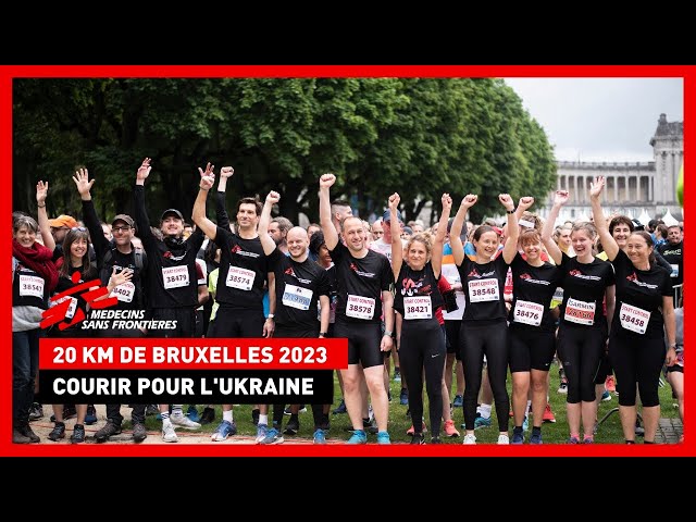 20km de Bruxelles 2023 : courez avec MSF pour soutenir nos projets en Ukraine