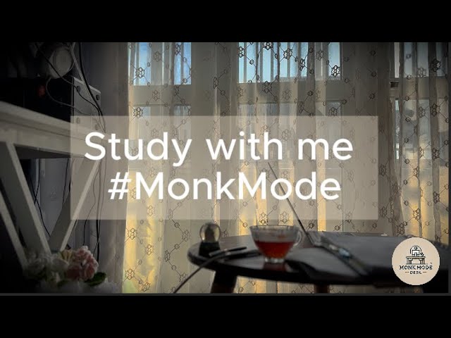 20-Min Study With Me 🌿 | Spring Rain & Cat Playing | Cozy Morning Focus Session