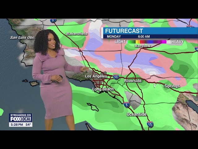 More rain forecast for SoCal