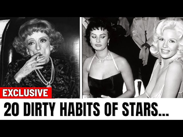 20 Worst Dirty Habits of Old Hollywood Stars