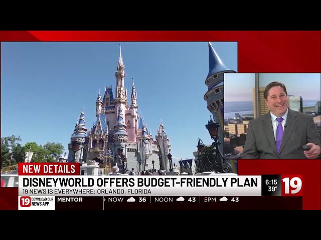 Walt Disney World offers budget-friendly plan to make park more affordable for families