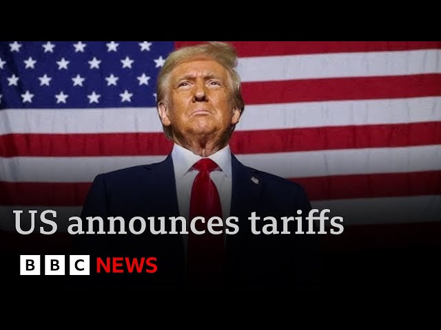 Trade war looms as Donald Trump announces huge tariffs on Canada, China, Mexico | BBC News