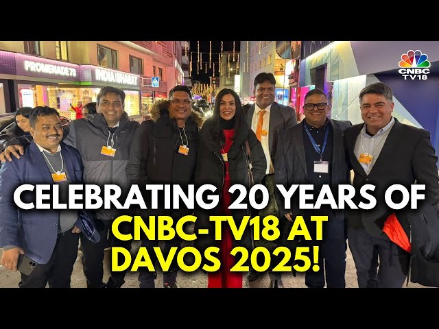 Celebrating 20 Years Of Our Coverage At Davos 2025 | 55th World Economic Forum | Davos 2025 | N18G