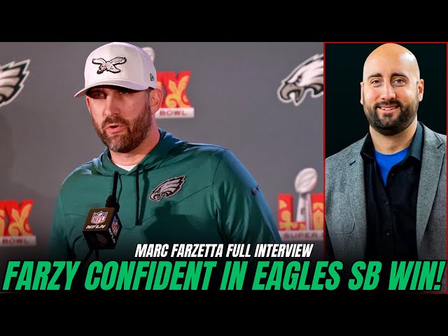 Marc Farzetta is CONFIDENT in the Eagles Beating Chiefs in Super Bowl 59!