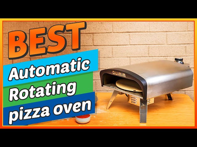 ✅ Automatic Rotating Pizza Oven for Home–  Super Time Savior