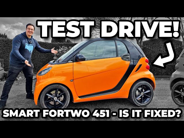 Smart ForTwo 451 Test Drive After Repair - What Will Dad Think?