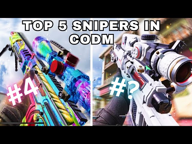 Top 5 Snipers in COD Mobile! 🎯🔥 | Best Sniper Guns Ranked!