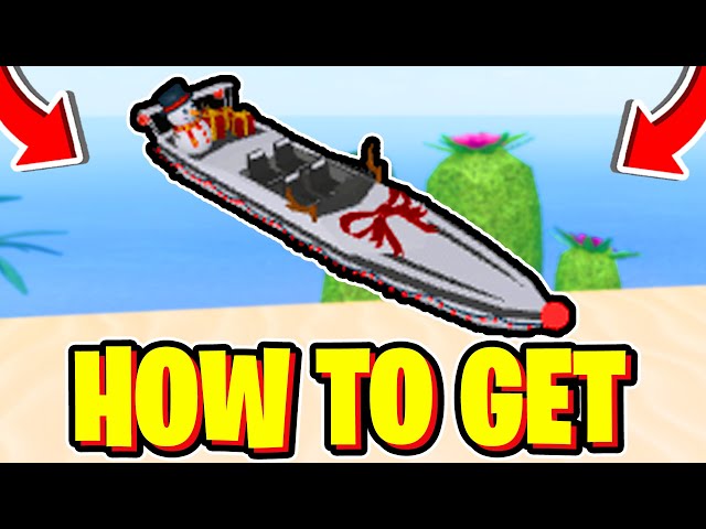 How To GET HOLIDAY THEMED SPEEDBOAT In Fisch! Roblox