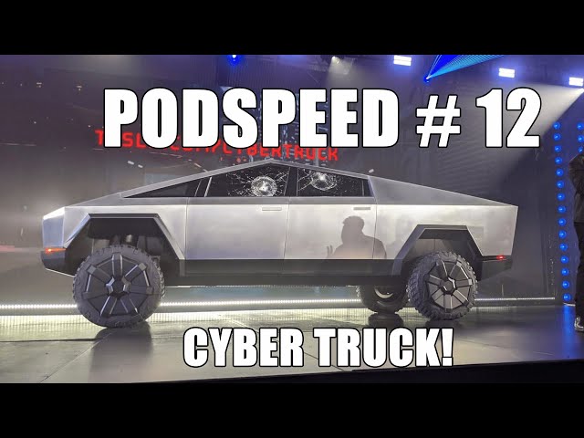 Podspeed #12 Cyber Truck, SEMA, LA Auto Show, FIA GT Championships