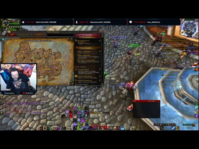 iamshao  is Live  World of Warcraft the grind for Gear ! !