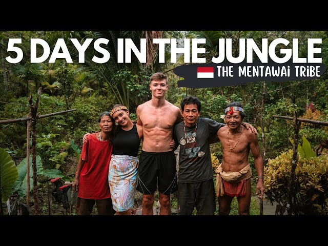 SURVIVING 5 Days with the Mentawai Tribe on a REMOTE Island 🇮🇩