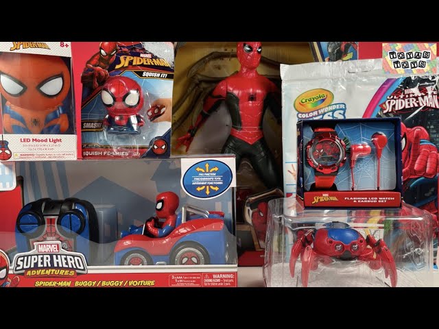 Marvel Spiderman Collection Unboxing Review l Spiderman Web Gear Action Figure Spider Bot