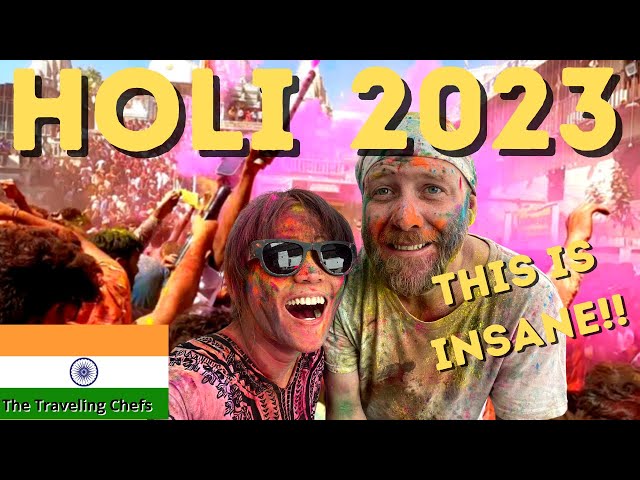 Playing HOLI IN UDAIPUR WITH LOCALS! 🇮🇳 AMERICANS Play HOLI in INDIA 2023