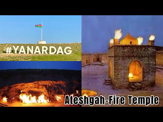 Baku Azerbaijan Day Tour Part 2 | Yanardag | Ateshgah Fire Temple |  Azerbaijan  @FurbyFakhoVlogs