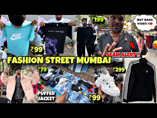 Fashion Street Mumbai 2024 EXPOSED 🤬| Lowest Cloths Market In Mumbai 😱 | Churchgate Market