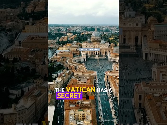 How many Secret archives in Vatican 😮