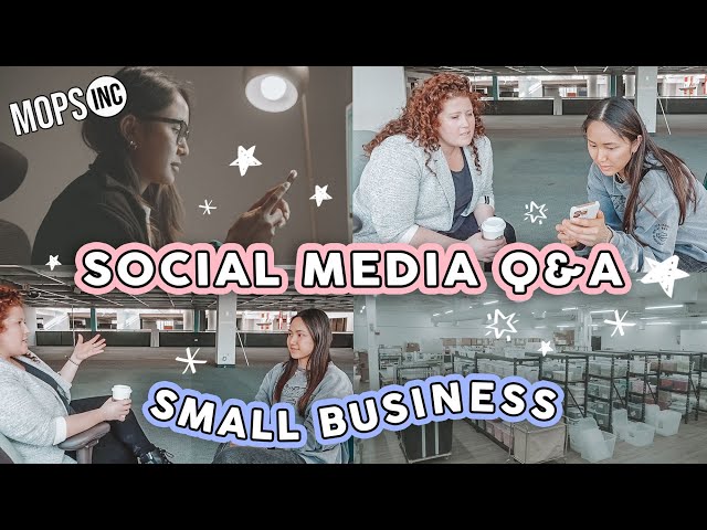 STUDIO VLOG #71 ☕ SOCIAL MEDIA Q&A WITH ME | Conversations CEO Mops Inc Small Business Entrepreneur