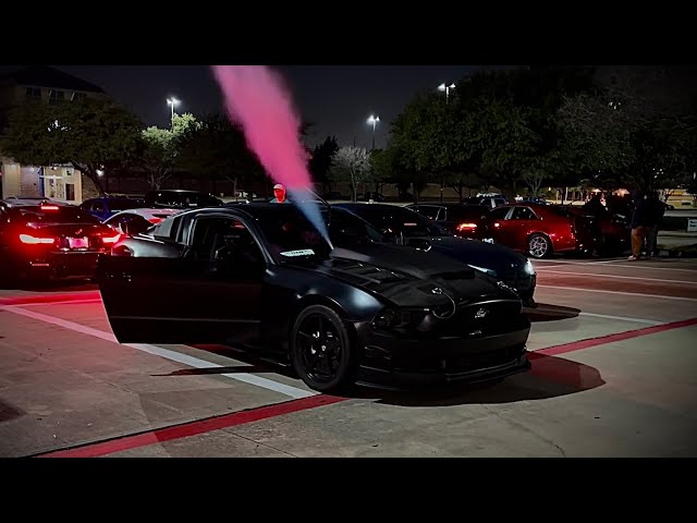 150 Shot Nitrous on my Procharged Mustang! Test runs before Tx2K2025!