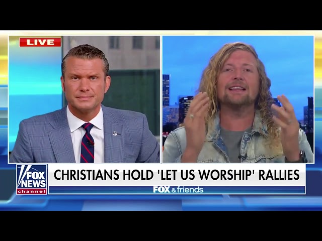 LET US WORSHIP - Fox&Friends Interview - Sean Feucht - Hold the Line - Portland