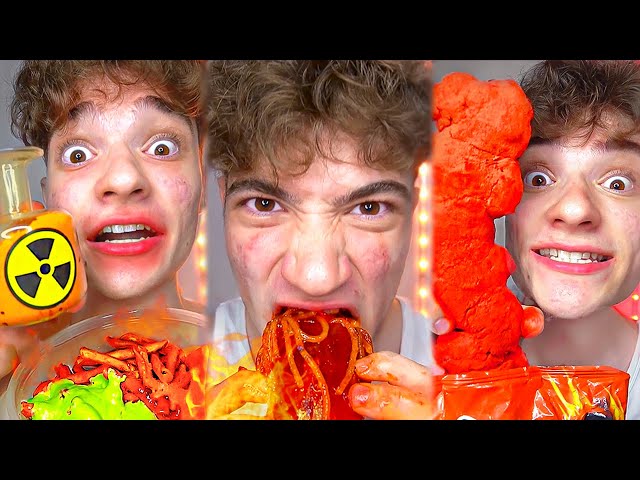 EXTREME 1 Hour Spicy Food Tiktok Compilation 2 |  @MoreSpizee  🥵