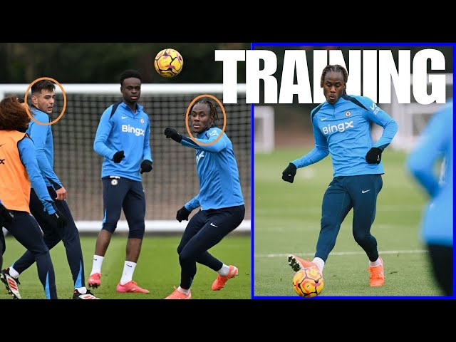 Trevoh Chalobah And Aaron Anselmino SHOCKING Enzo Maresca In Chelsea Training Ahead Of Wolves